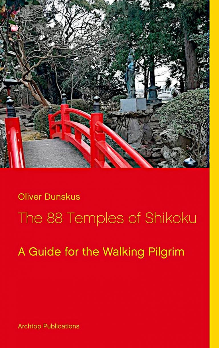 Buchcover - Die 88 Tempel von Shikoku: Ein Reiseführer für Pilger – Englische Ausgabe – von Oliver Dunskus