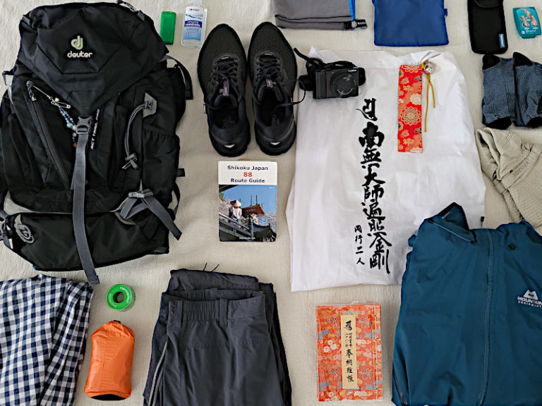 Packliste Pilgerwanderung Shikoku - Beitragsbild
