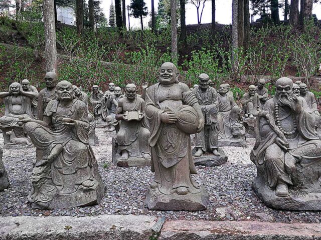 500 Arhats bei Tempel 66 Unpenji